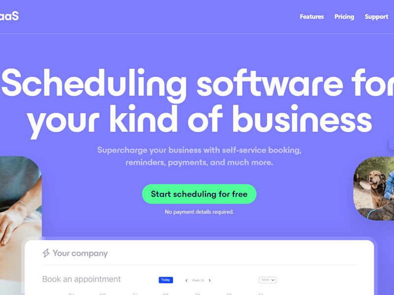 Cover image for SuperSaaS Scheduling Platform Development