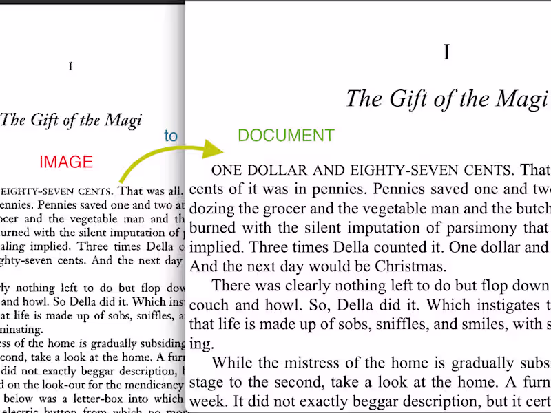 Cover image for Document conversion