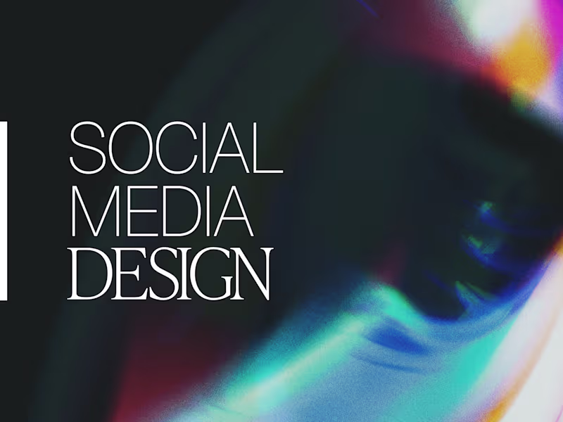 Cover image for Social Media Design