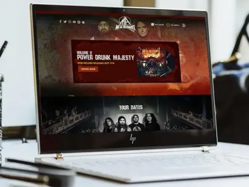 Cover image for Official website of thrash band Metal Allegiance. Visit for inf…