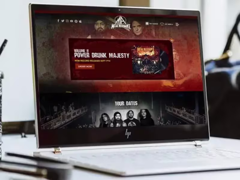 Cover image for Official website of thrash band Metal Allegiance. Visit for inf…