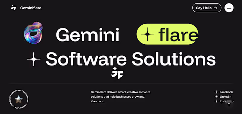 Cover image for Designed to reflect our creative and modern approach to digi...