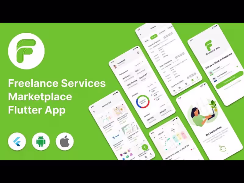 Cover image for I will create Mobile Applications Using Flutter Tech