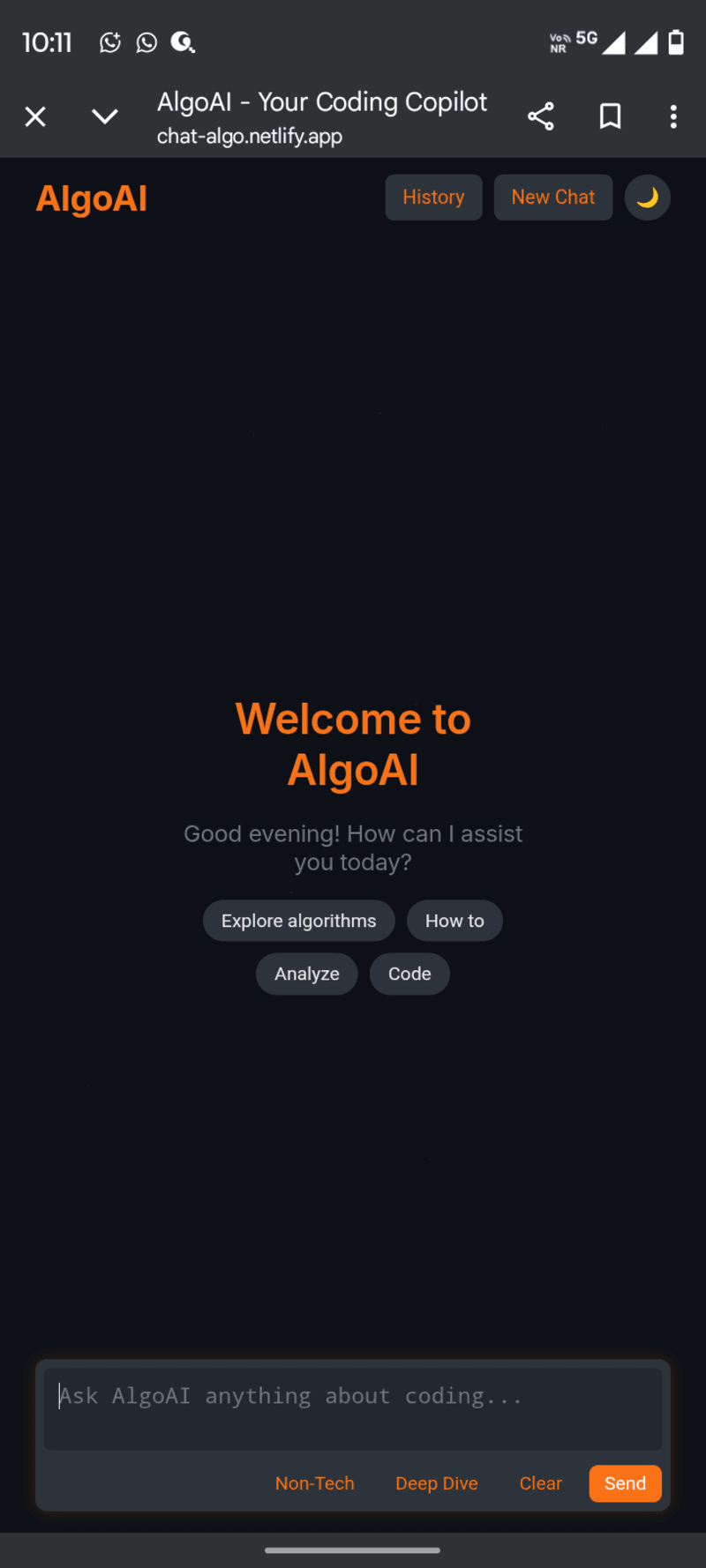 Cover image for Development of ALGO AI Personal Copilot