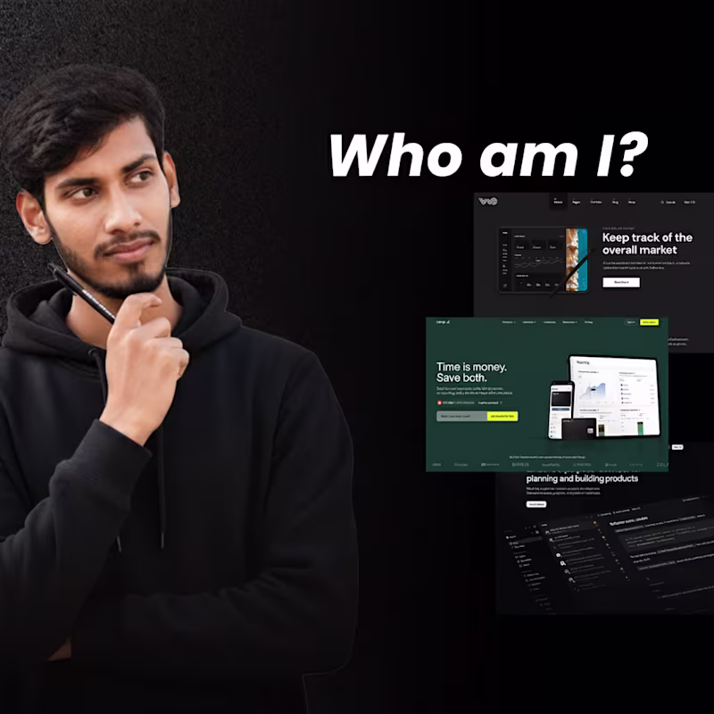 Cover image for Who am I? This is Nayem, a Graphic Designer. Am I really jus...
