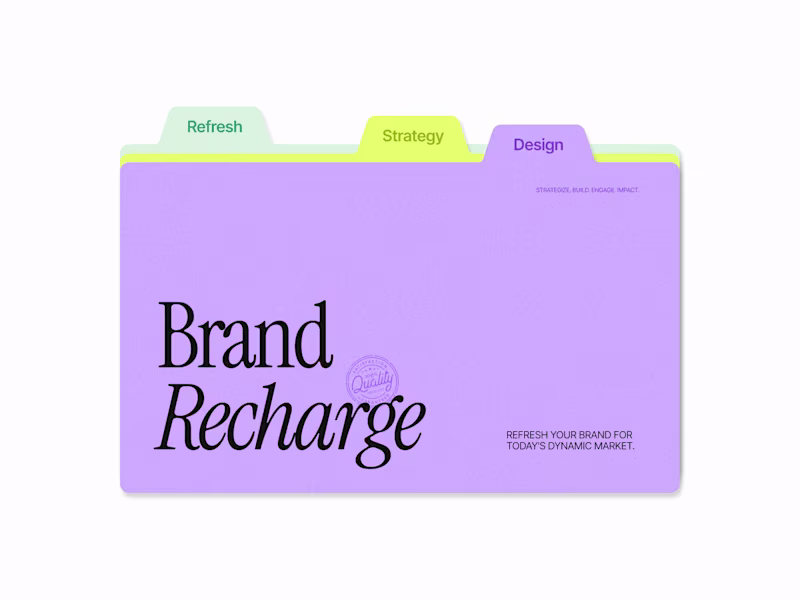 Cover image for ⚡ Brand Recharge 