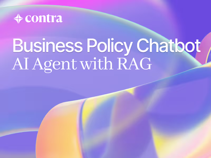 Cover image for Business Policy AI Chatbot with RAG