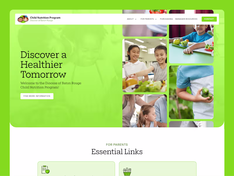 Cover image for Child Nutrition Program