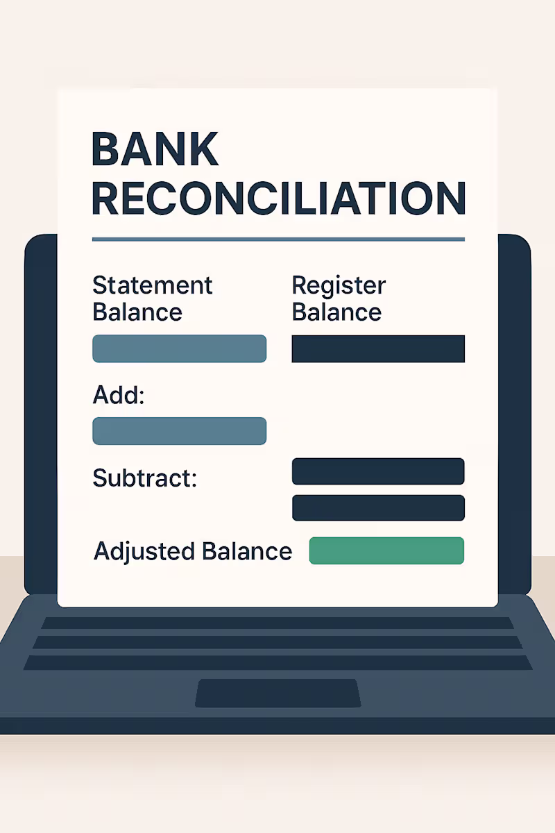 Cover image for Bank and Account Reconciliation