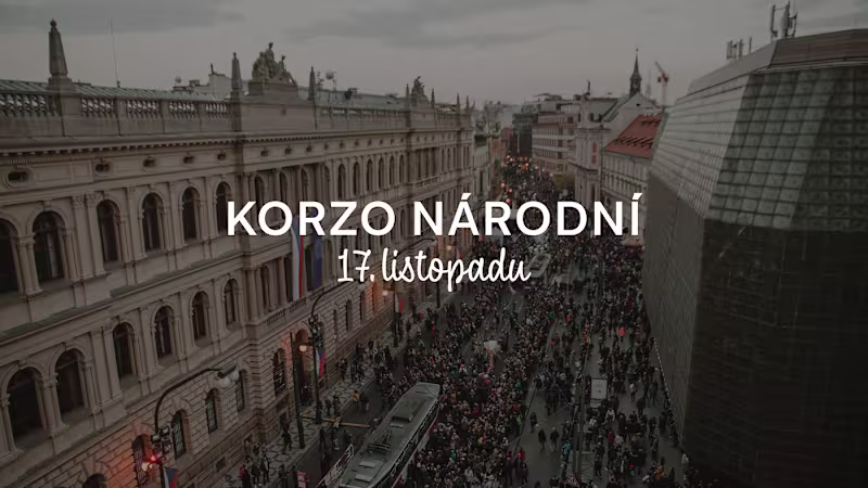 Cover image for Brand identity of Korzo Národní 2022 