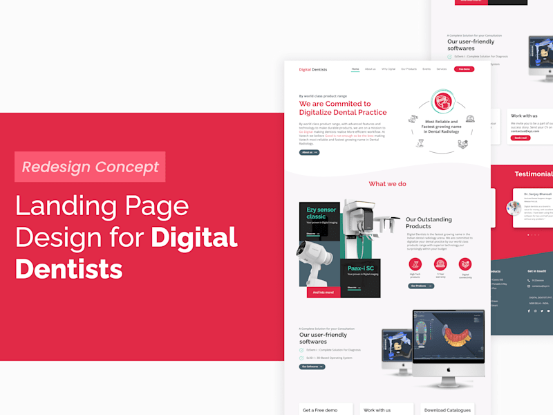Cover image for Landing Page Design for Dental Service