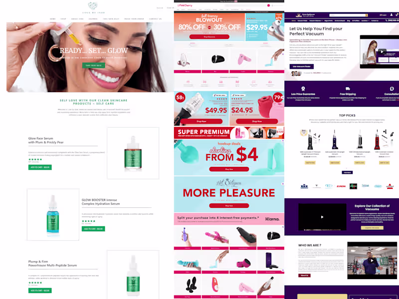 Cover image for  E-commerce Website for Increased Sales