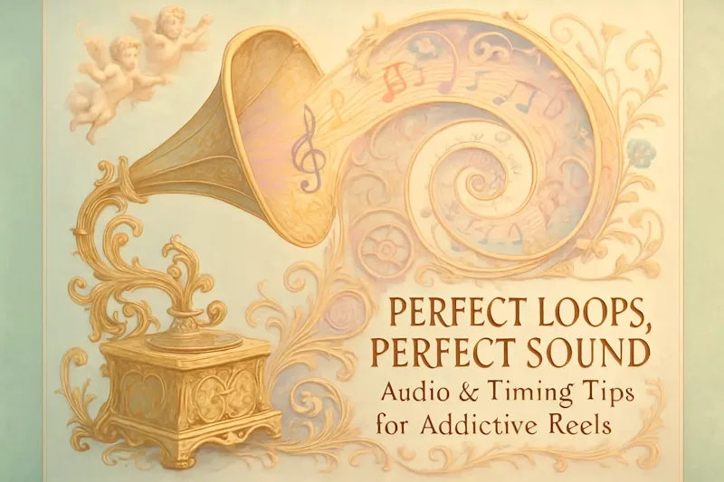 Cover image for Perfect Loops, Perfect Sound: Audio & Timing Tips for Addictive Reels