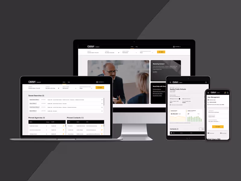 Cover image for Redesigning Omnia Connect to Drive $50B in Transactions