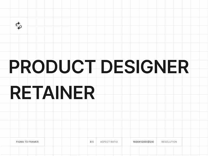 Cover image for Product Designer Retainer