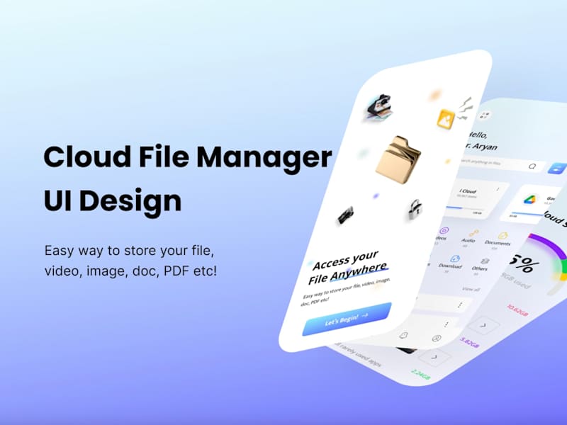 Cover image for Cloud File Manager
UI Design

