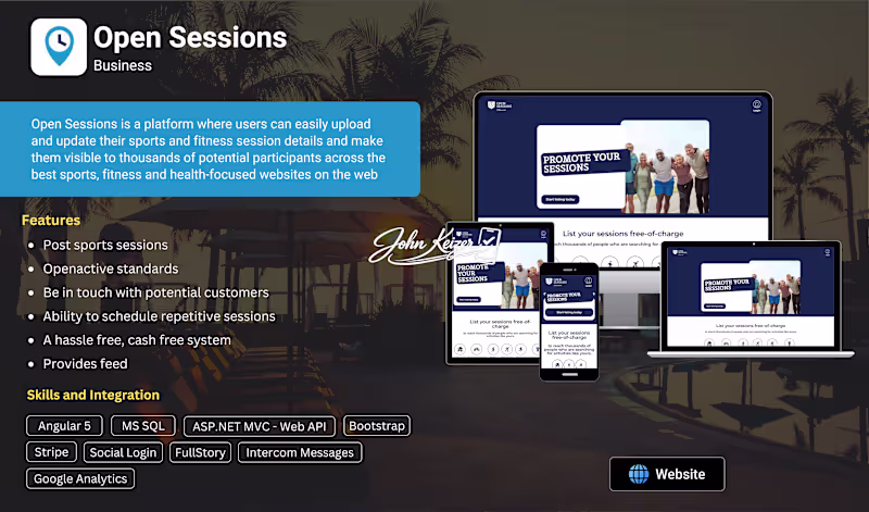 Cover image for Open Sessions - Angular |