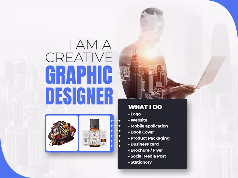 Cover image for 5-year experience in all kinds of professional & unique designs.