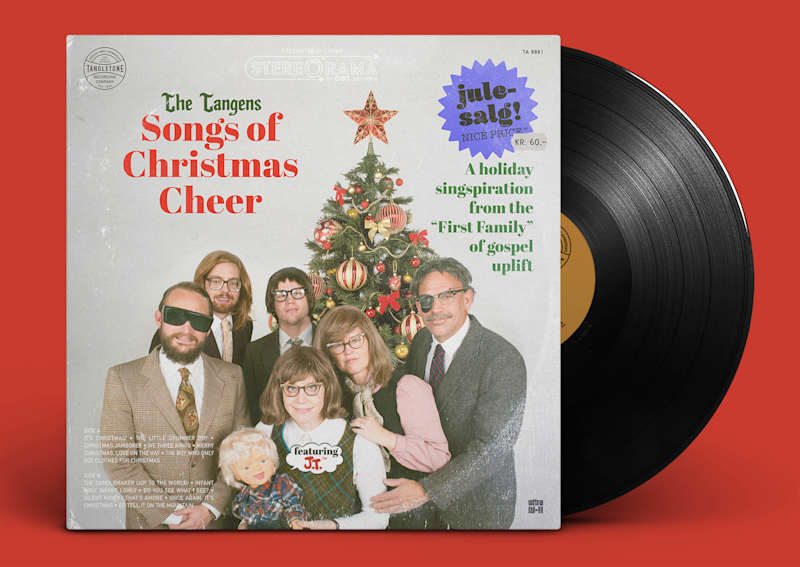 Cover image for Christmas Album Covers: A Personal Tribute to Vintage Gospel