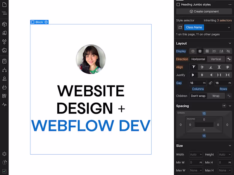 Cover image for - Webflow, Website Design & Development -