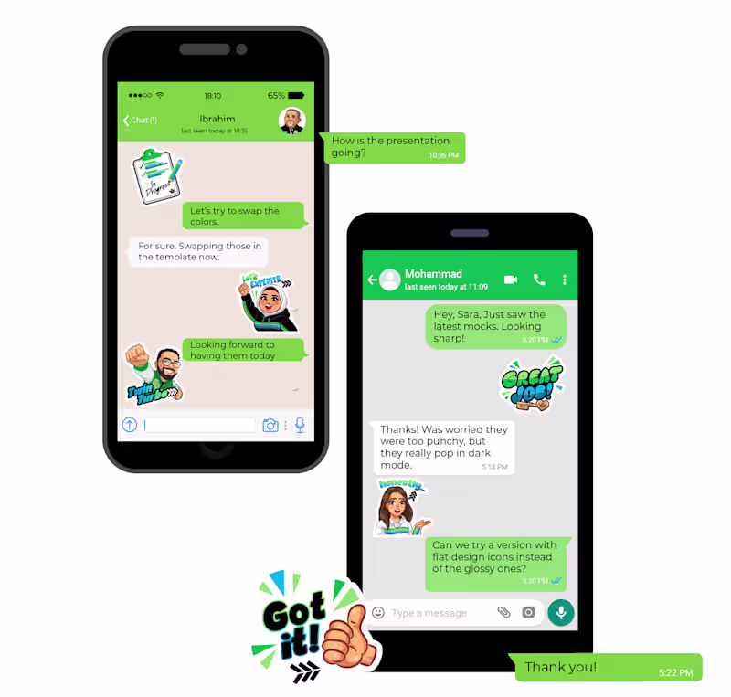 Cover image for SV Mindset Whatsapp Sticker Set