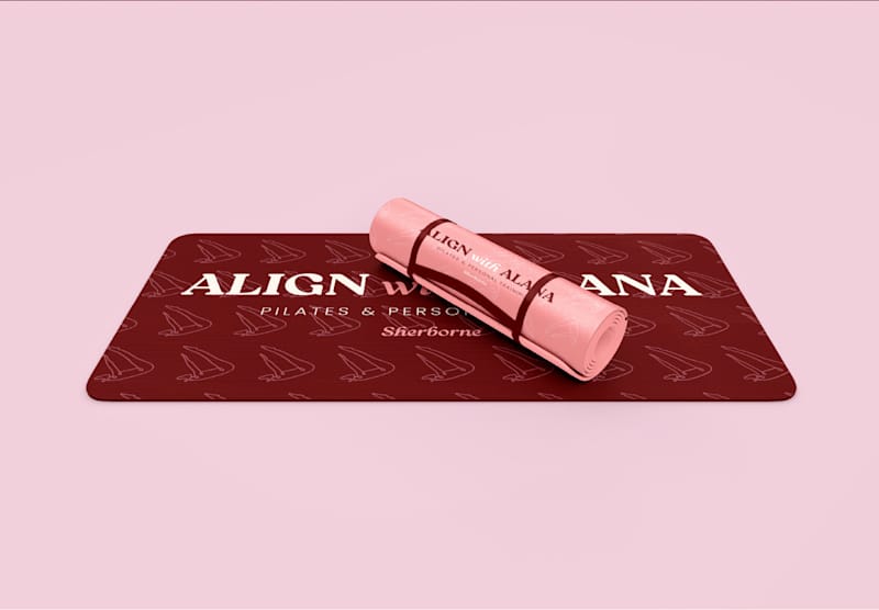Cover image for Align with Alana - Pilates and Personal Training Brand Identity