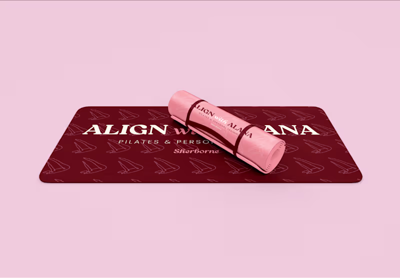 Cover image for Align with Alana - Pilates and Personal Training Brand Identity