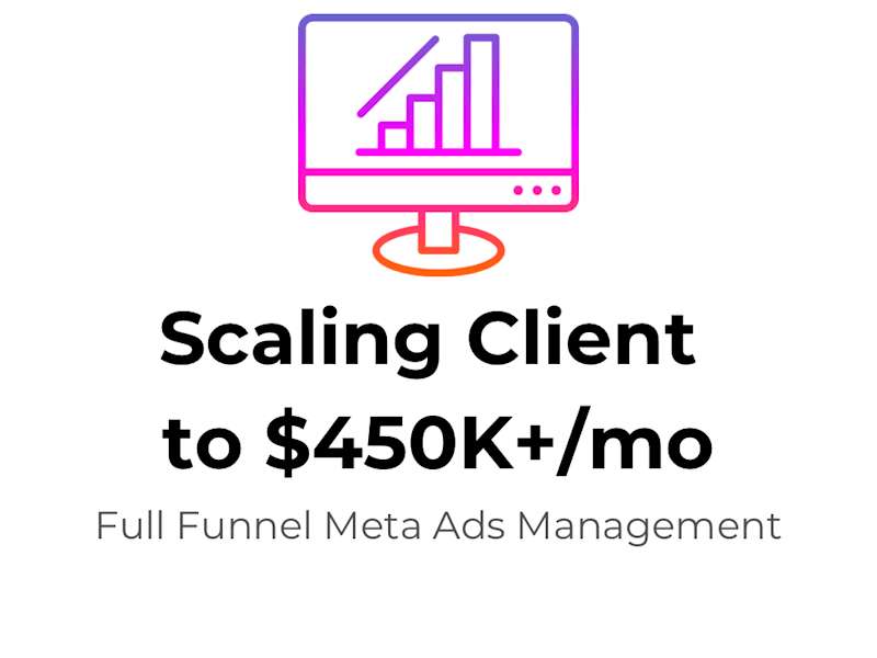 Cover image for $450K+ Meta Ads Management for Ecommerce & Startup Brands