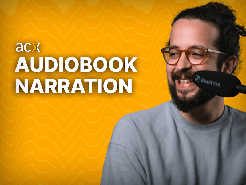 Cover image for I will narrate your audiobook to ACX standards