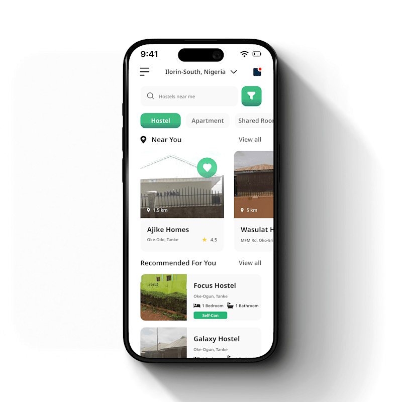 Cover image for Ileya - Student Hostel App