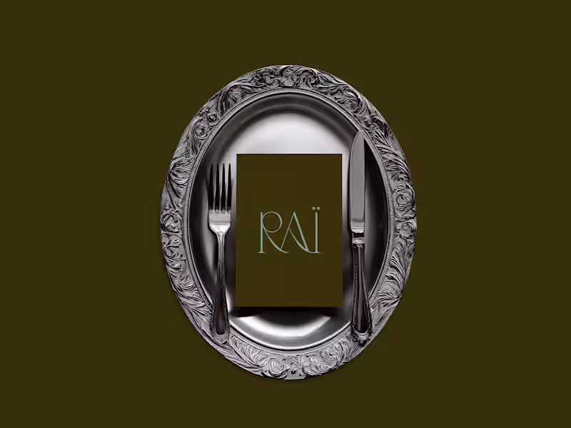 Cover image for Custom logotype for RAÏ, crafted to feel elegant, fluid, and...