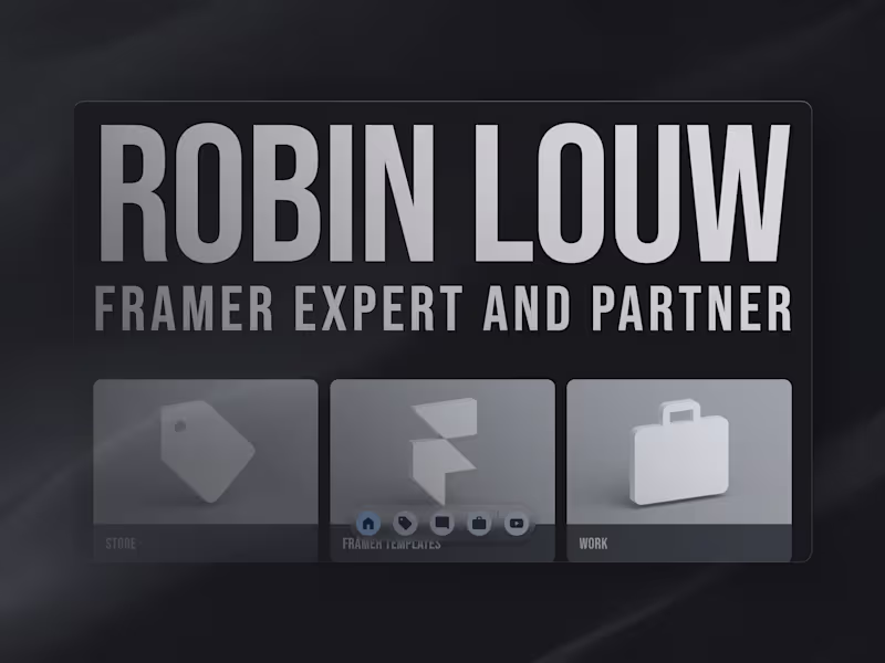 Cover image for I will build a Professional Framer Website