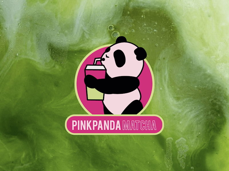 Cover image for Brand Identity Development for Pink Panda Matcha