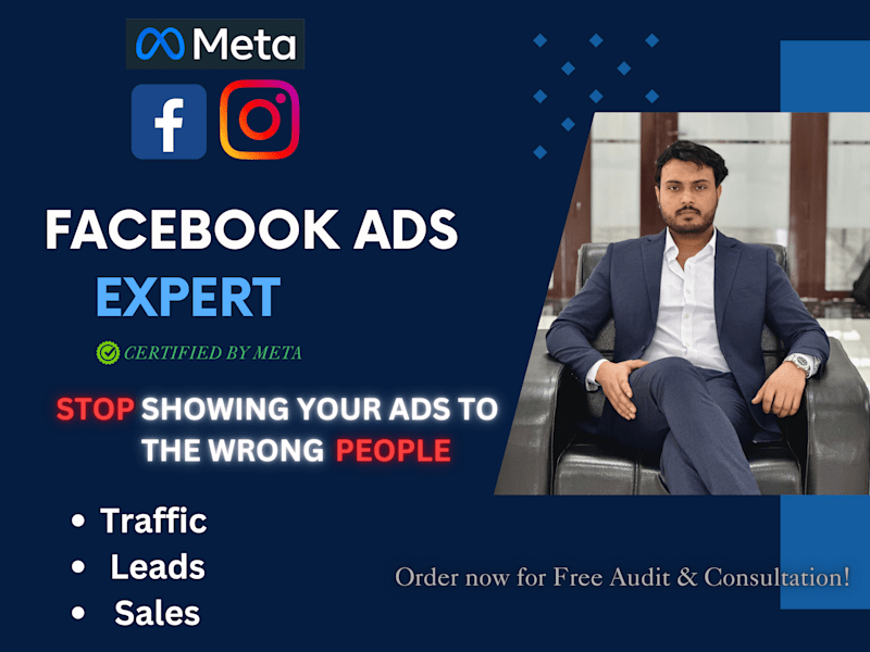 Cover image for I will run Facebook Ads Campaign, Social Media Marketing