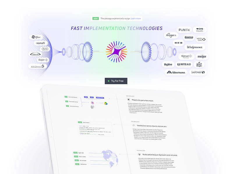 Cover image for Pharmaceutical Data Platform — Brand & Interface Design