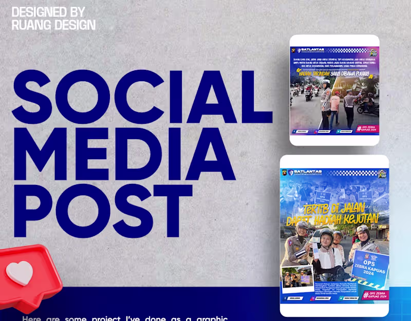 Cover image for SOCIAL MEDIA POST FOR SATLANTAS POLRESTA PONTIANAK