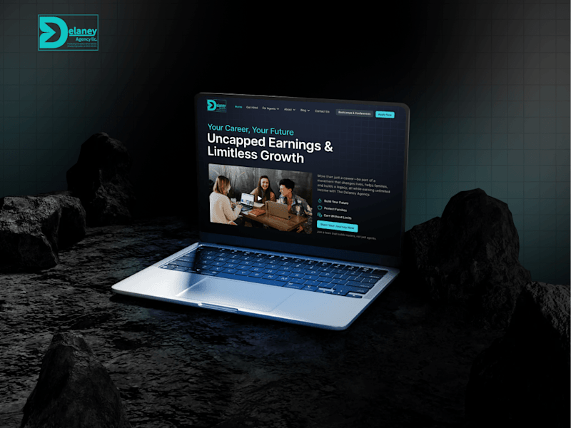 Cover image for Delaney Agency - Landingpage Design