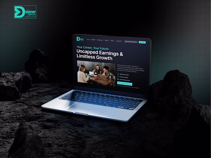 Cover image for Delaney Agency - Landingpage Design