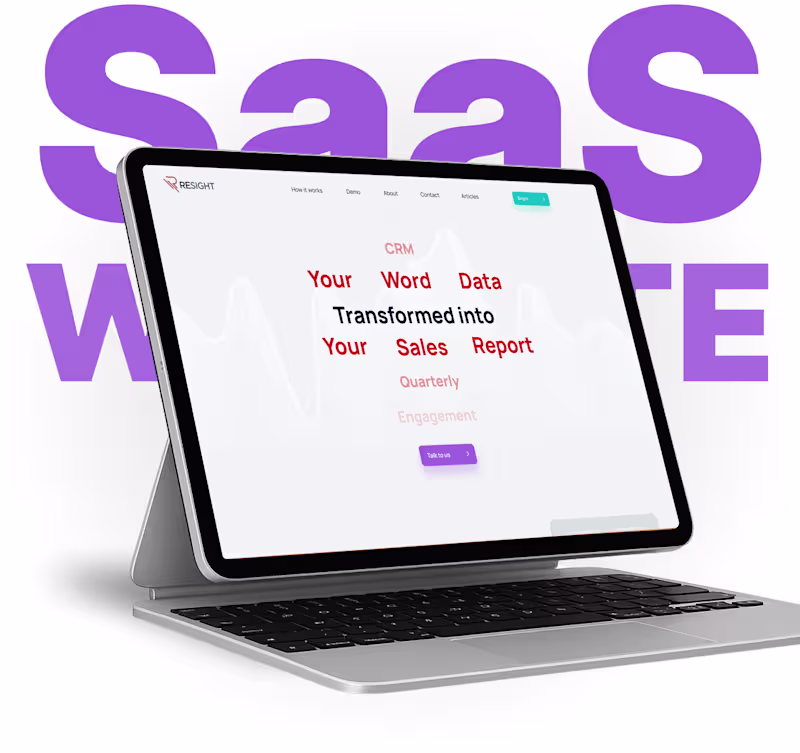 Cover image for UX/UI Design and WordPress Development for SaaS Website