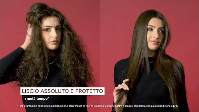 Cover image for Liscio perfetto assoluto con la piastra Bellissima Absolute 