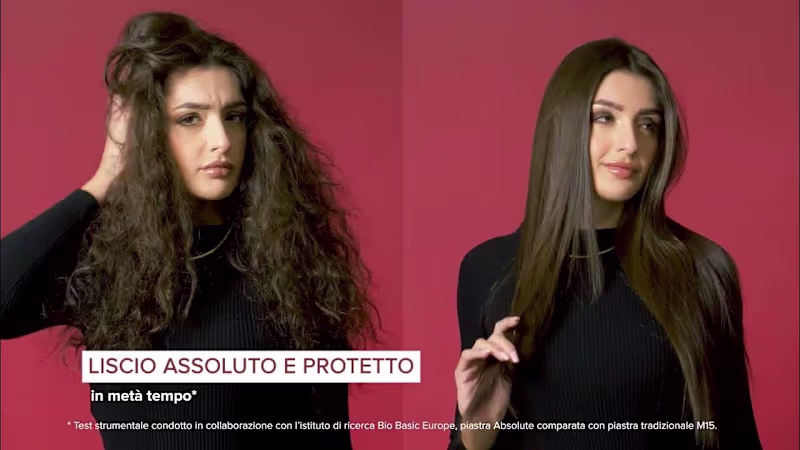 Cover image for Liscio perfetto assoluto con la piastra Bellissima Absolute 