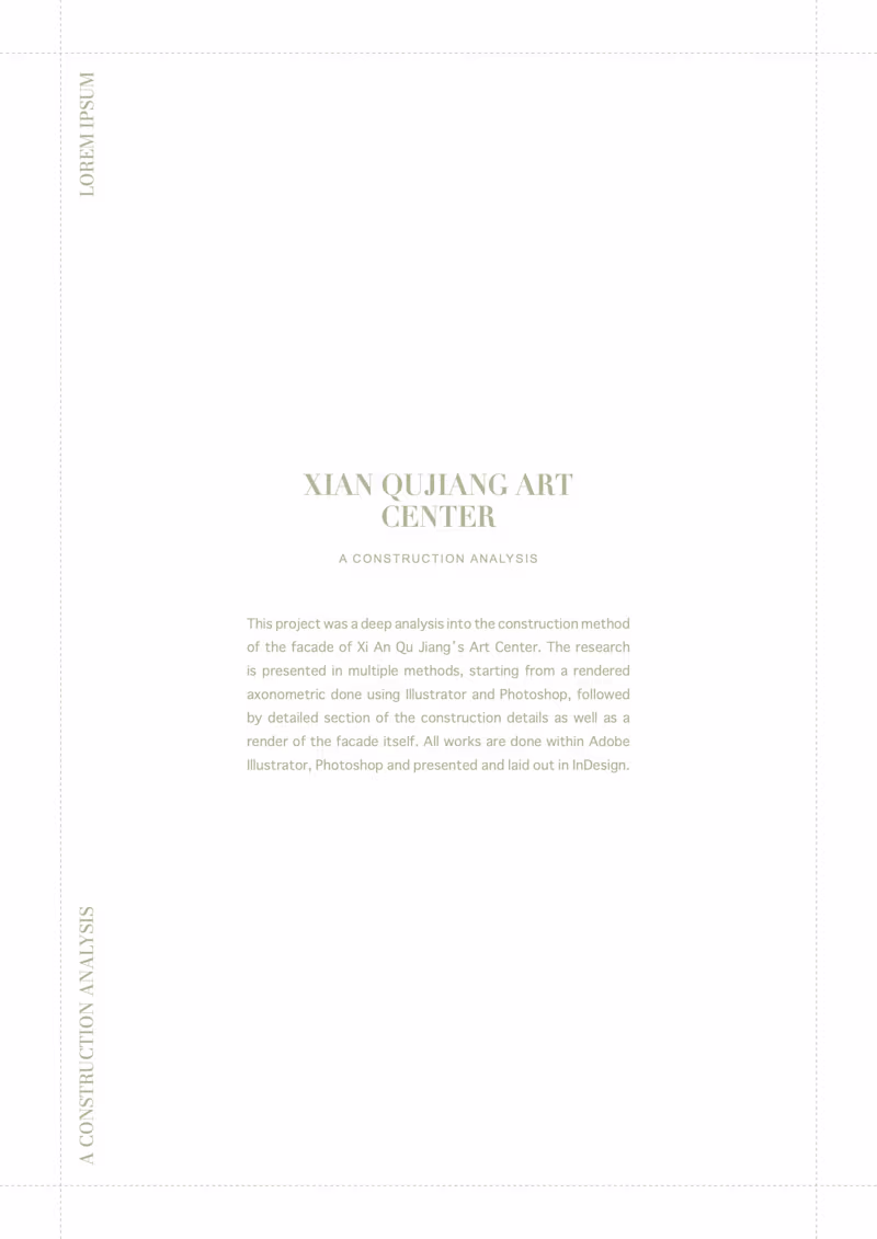 Cover image for A Construction Analysis