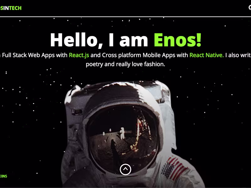 Cover image for Enos In Tech