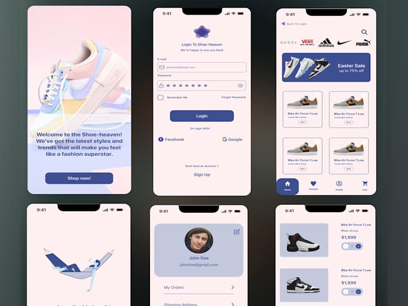 Cover image for Shoe App