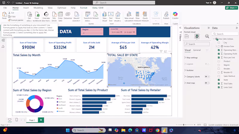 Cover image for Create A Dashboard Using Power BI