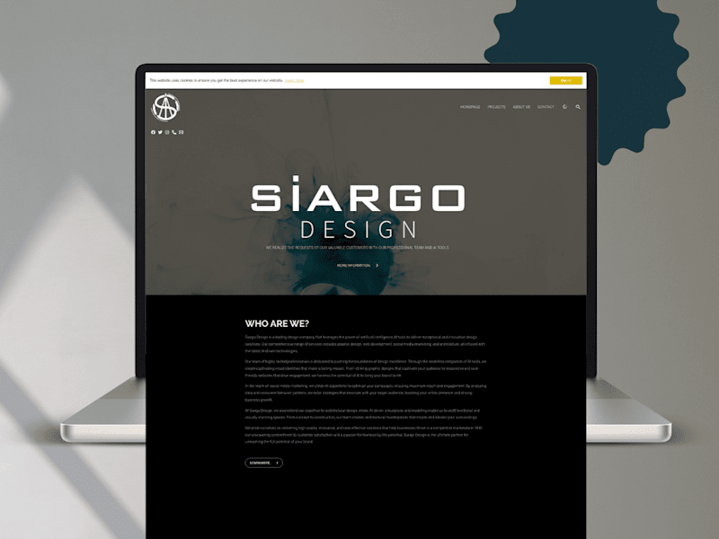 Cover image for Web Design/ Development for Siargo Design Company.