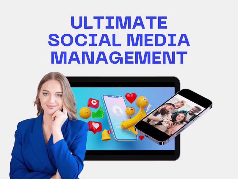 Cover image for Social Media Management & Content Creation