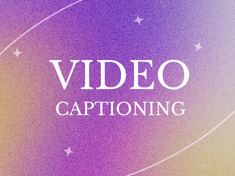 Cover image for Captioning / Adding Lyrics To Videos