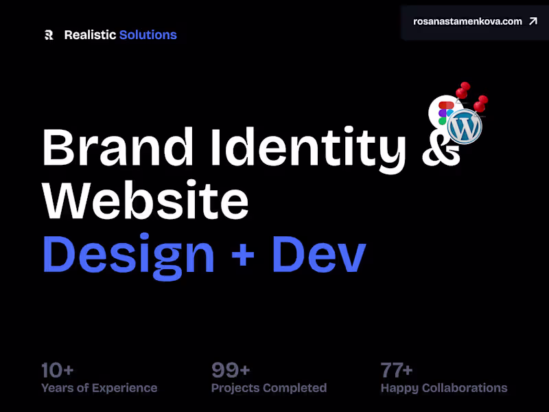 Cover image for Brand Identity & Website Design + WordPress Development