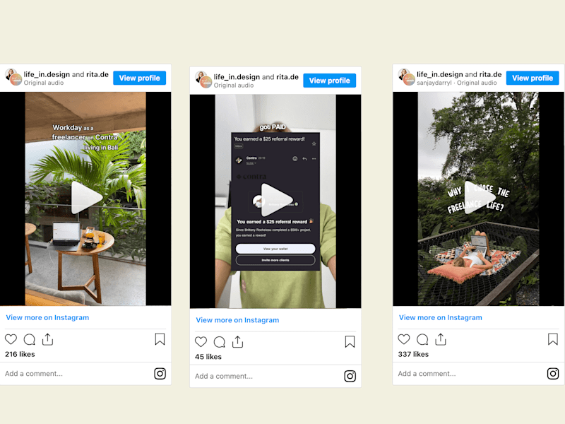 Cover image for Digital Nomad Life | Content Creation for Contra